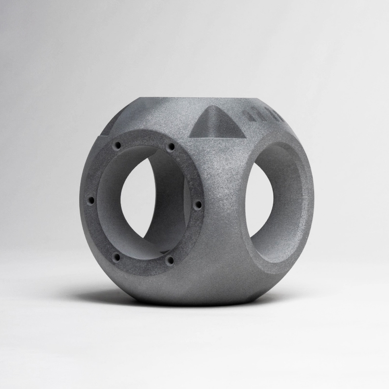 Custom 3D Printed Spherical Housing Component - 3D Printing - CXB CNC Machining